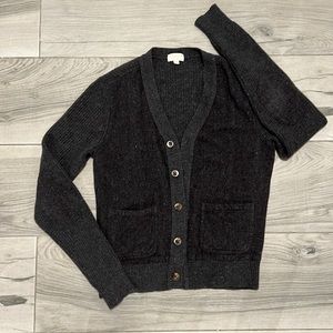 Club Monaco 10% wool sweater cardigan